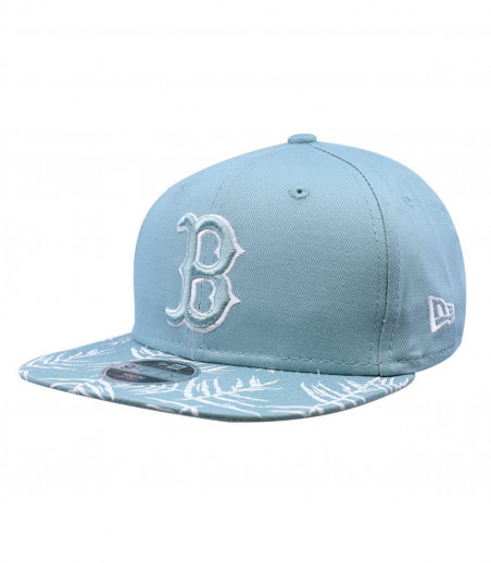 Snapback Kids Palm Print 9Fifty Boston beach kiss blue New Era